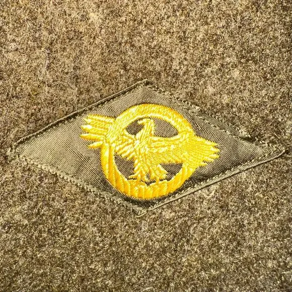 SOLD 💕Vintage Military Army 1940s Olive Drab 82nd Airborne Division Sergeant - Picture 11 of 16